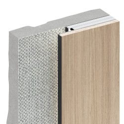 Микроплинтус алюминиевый Decaro M15A Titanium Brush Титановый браш 2000×6×15