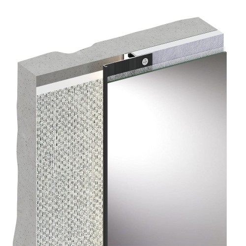 Микроплинтус алюминиевый Decaro M15A Brass Brush Латунный браш 2000×6×15