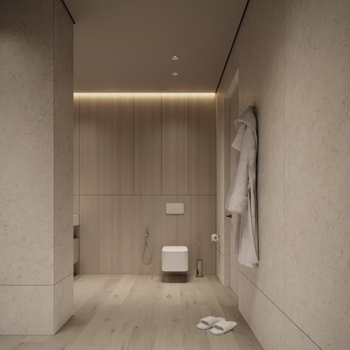 Профиль алюминиевый теневой с подсветкой Decaro D005A Black Черный 2000×50×55