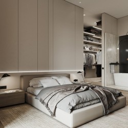 Профиль алюминиевый теневой с подсветкой Decaro D005A Black Черный 2000×50×55