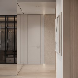 Профиль алюминиевый теневой с подсветкой Decaro D005A Black Черный 2000×50×55