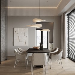 Профиль алюминиевый теневой с подсветкой Decaro D006A Black Черный 2000×75×70