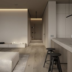 Профиль алюминиевый теневой с подсветкой Decaro D006A Black Черный 2000×75×70