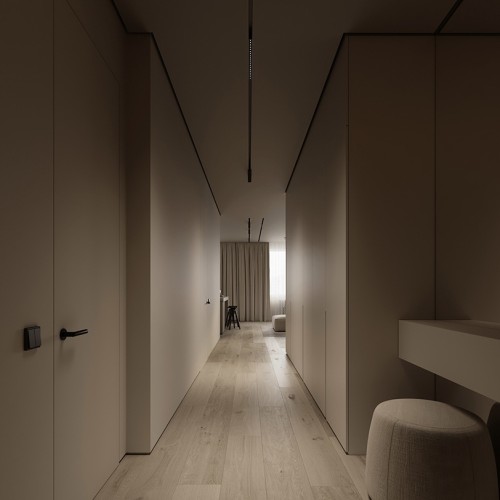 Профиль алюминиевый теневой с подсветкой Decaro D006A Black Черный 2000×75×70