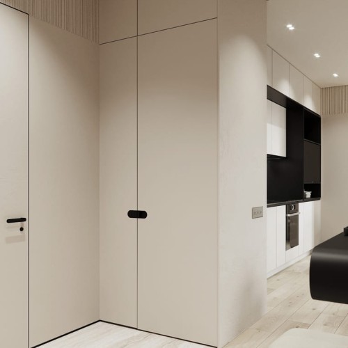 Профиль алюминиевый теневой под покраску Decaro D005.2 2000×30×44