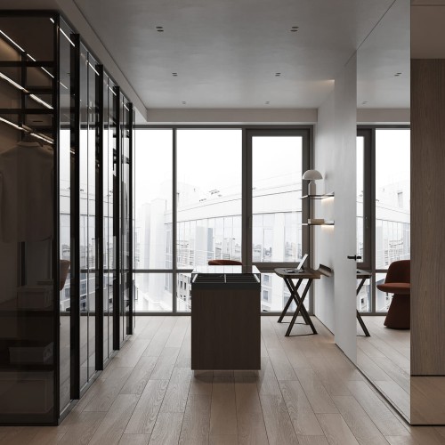 Профиль алюминиевый теневой под покраску Decaro D005.2 2000×30×44