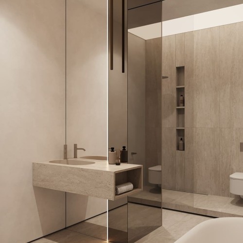 Профиль алюминиевый теневой под покраску Decaro D005.2 2000×30×44