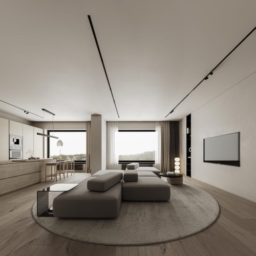 Профиль алюминиевый теневой под покраску Decaro D005.2 2000×30×44