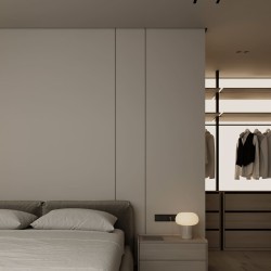 Профиль алюминиевый теневой под покраску Decaro D005.2 2000×30×44