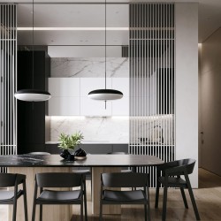 Профиль алюминиевый теневой под покраску Decaro D005.2 2000×30×44