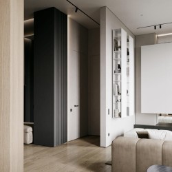 Профиль алюминиевый теневой под покраску Decaro D005.2 2000×30×44