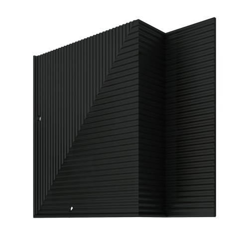 Заглушка для плинтуса Decaro левая Черный EC D005L