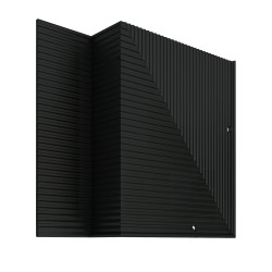 Заглушка для плинтуса Decaro правая Черный EC D005R