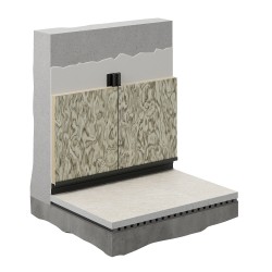 Профиль алюминиевый теневой соединительный Decaro D1182 Black anodizer Черный 3000×22,8×8,5