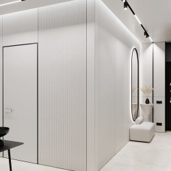 Профиль алюминиевый теневой разделительный Decaro D00X.A Copper Медный 3000×10×10