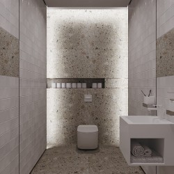 Профиль алюминиевый теневой разделительный Decaro D00X.A Copper Медный 3000×10×10