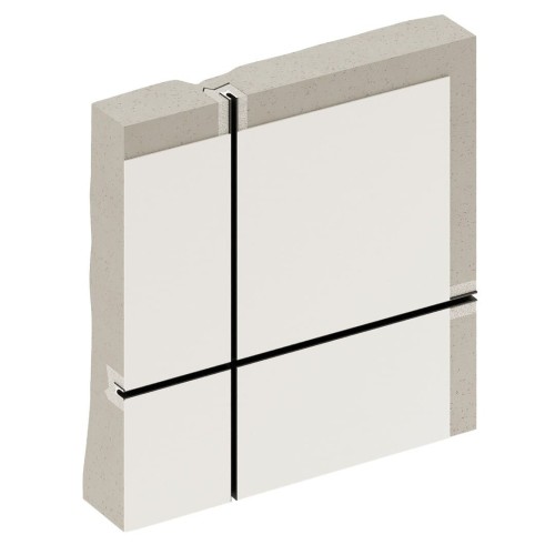 Профиль алюминиевый теневой разделительный Decaro D009A Brass Латунный 3000×5×10