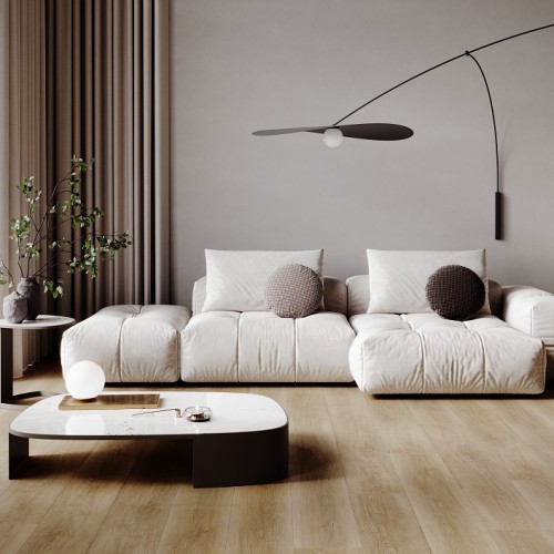 Кварцвиниловый SPC ламинат Fargo Bevel Дуб Монако 50-63W948 1520×227×6