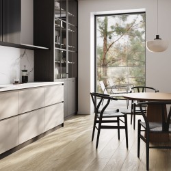 Кварцвиниловый SPC ламинат Fargo Bevel Дуб Кремовый 50-2123-44 1220×182×6