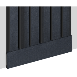 Плинтус Hiwood B90V1 BK114 2700×90×14