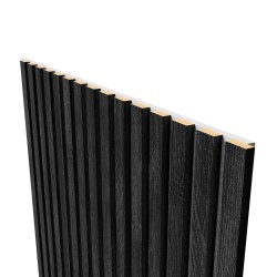 МДФ стеновая панель акустическая Cosca Decor Сканди Дуб Графит серый войлок 2750×600×19