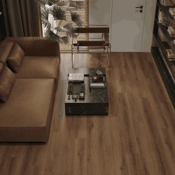 Кварцвиниловый SPC ламинат Alpine Floor Premium XL Дуб Табачный ECO 7-34 1524×180×8