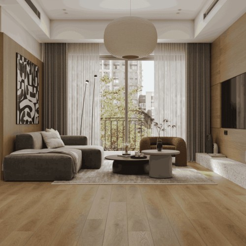 Кварцвиниловый SPC ламинат Alpine Floor Premium XL Дуб Льняной ECO 7-36 1524×180×8