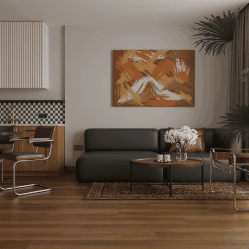 Кварцвиниловый SPC ламинат Alpine Floor Premium XL Дуб Утренний ECO 7-38 1524×180×8