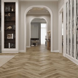 Кварцвиниловый SPC ламинат Alpine Floor Parquet Light Дуб Целата ЕСО 13-35 венгерская елка 600×125×4