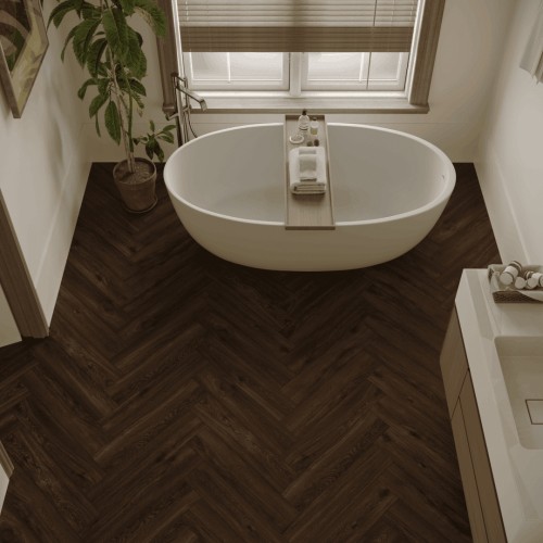 Кварцвиниловый SPC ламинат Norland Parquet Swift Style 1066-9 венгерская елка 600×125×4