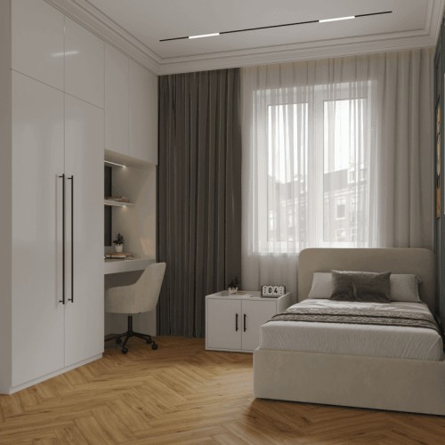 Кварцвиниловый SPC ламинат Norland Parquet Basic Room 1066-10 венгерская елка 600×125×4