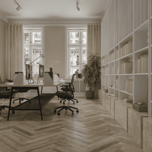 Кварцвиниловый SPC ламинат Norland Parquet Best Home 1066-11 венгерская елка 600×125×4
