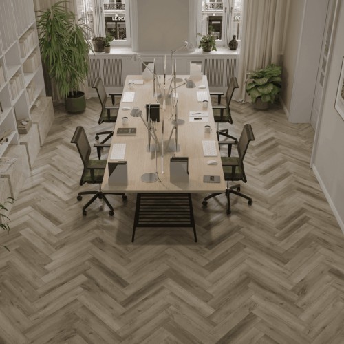 Кварцвиниловый SPC ламинат Norland Parquet Best Home 1066-11 венгерская елка 600×125×4