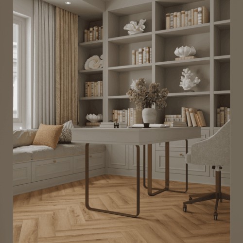 Кварцвиниловый SPC ламинат Norland Parquet S Onega 1055-3 венгерская елка 600×125×4