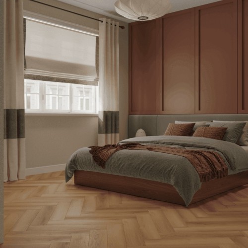 Кварцвиниловый SPC ламинат Norland Parquet S Orel 1055-7 венгерская елка 600×125×4