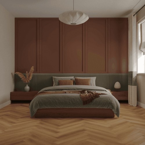 Кварцвиниловый SPC ламинат Norland Parquet S Orel 1055-7 венгерская елка 600×125×4