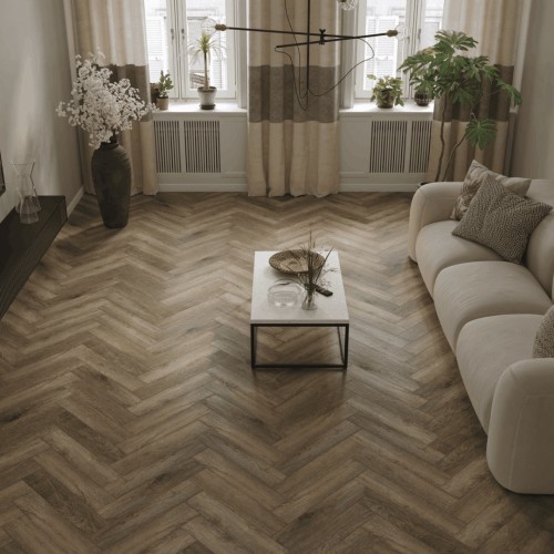 Кварцвиниловый SPC ламинат Norland Parquet S Vienna 1055-16 венгерская елка 600×125×4