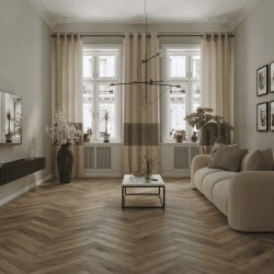 Кварцвиниловый SPC ламинат Norland Parquet S Vienna 1055-16 венгерская елка 600×125×4