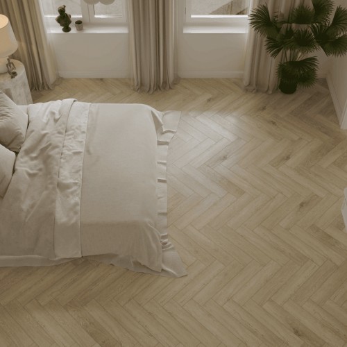 Кварцвиниловый SPC ламинат Norland Parquet S Buton 1055-17 венгерская елка 600×125×4