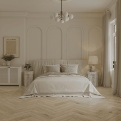 Кварцвиниловый SPC ламинат Norland Parquet S Buton 1055-17 венгерская елка 600×125×4