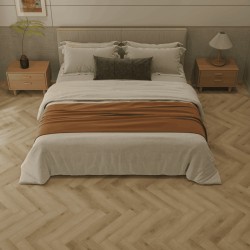 Кварцвиниловый SPC ламинат Norland Parquet S Glou 1055-20 венгерская елка 600×125×4