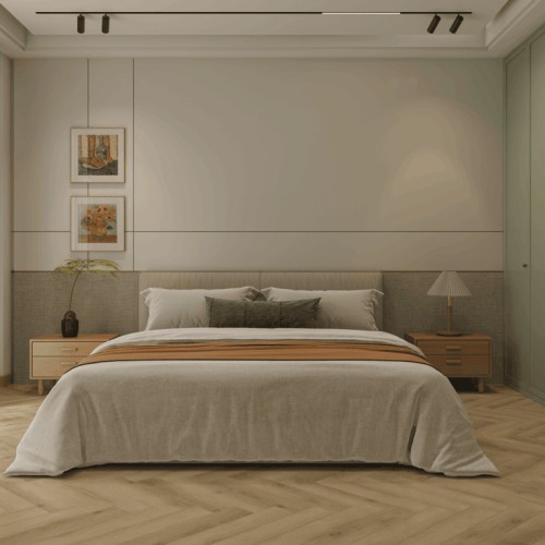 Кварцвиниловый SPC ламинат Norland Parquet S Glou 1055-20 венгерская елка 600×125×4