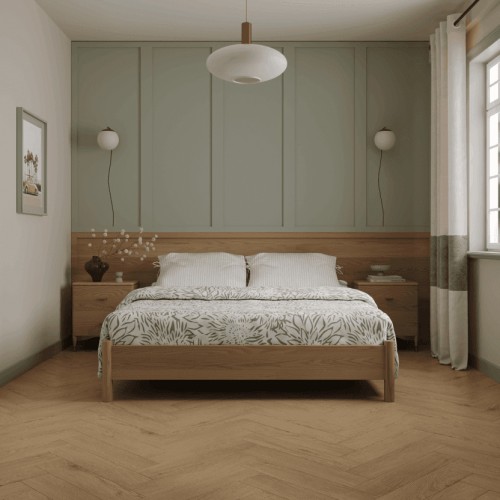 Кварцвиниловый SPC ламинат Norland Parquet S Atlas 1055-21 венгерская елка 600×125×4