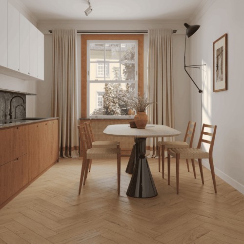 Кварцвиниловый SPC ламинат Norland Parquet S Valena 1055-22 венгерская елка 600×125×4