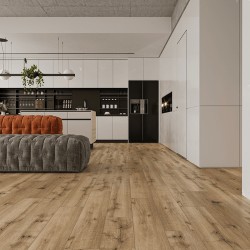 Кварцвиниловый SPC ламинат Norland Lagom Parquet Bomul 1033-13 венгерская елка 600×125×3,5