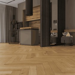 Ламинат Norland Herringbone Elegant 10 Дуб Хайнан LF306-09 венгерская елка 600×100×10