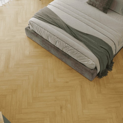 Ламинат Norland Herringbone Elegant 10 Дуб Мальта LF306-12 венгерская елка 600×100×10