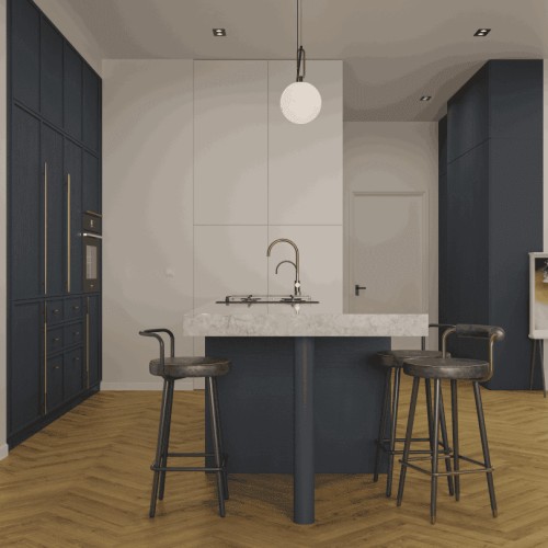 Ламинат Norland Herringbone Elegant 10 Дуб Фанэн LF306-17 венгерская елка 600×100×10