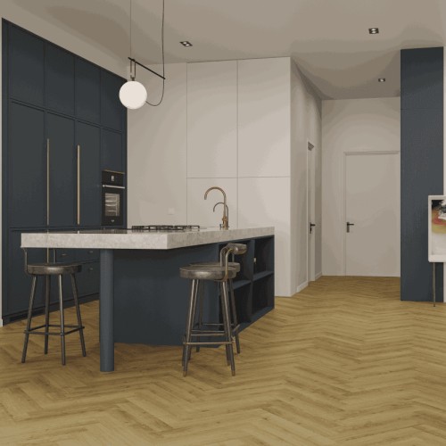 Ламинат Norland Herringbone Elegant 10 Дуб Фанэн LF306-17 венгерская елка 600×100×10