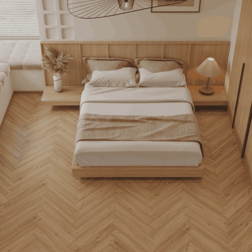 Ламинат Norland Herringbone Elegant 10 Дуб Альба LF306-31 венгерская елка 600×100×10